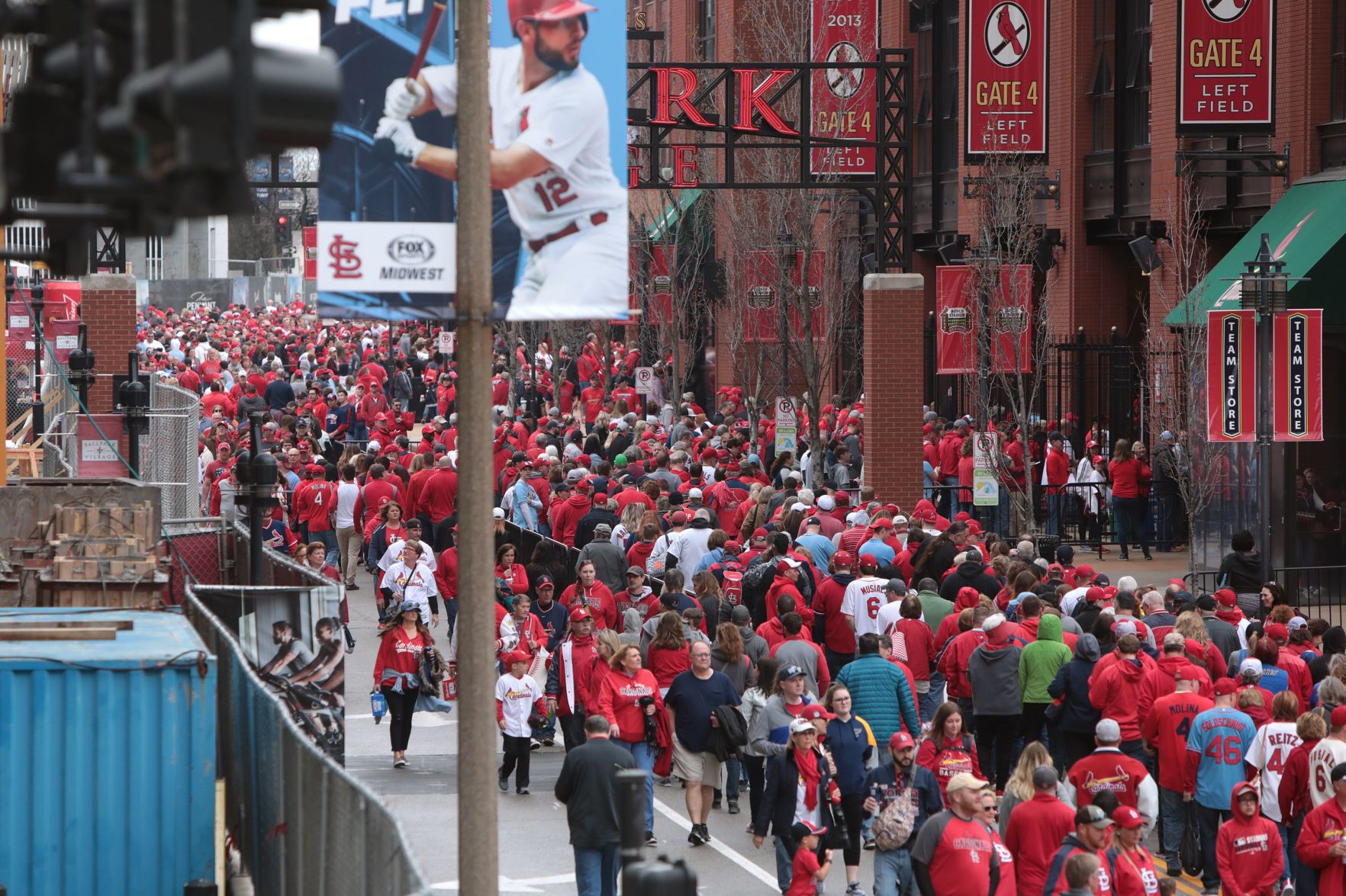 Cardinals home opener festivities